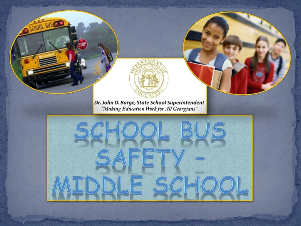 school bus safety middle school