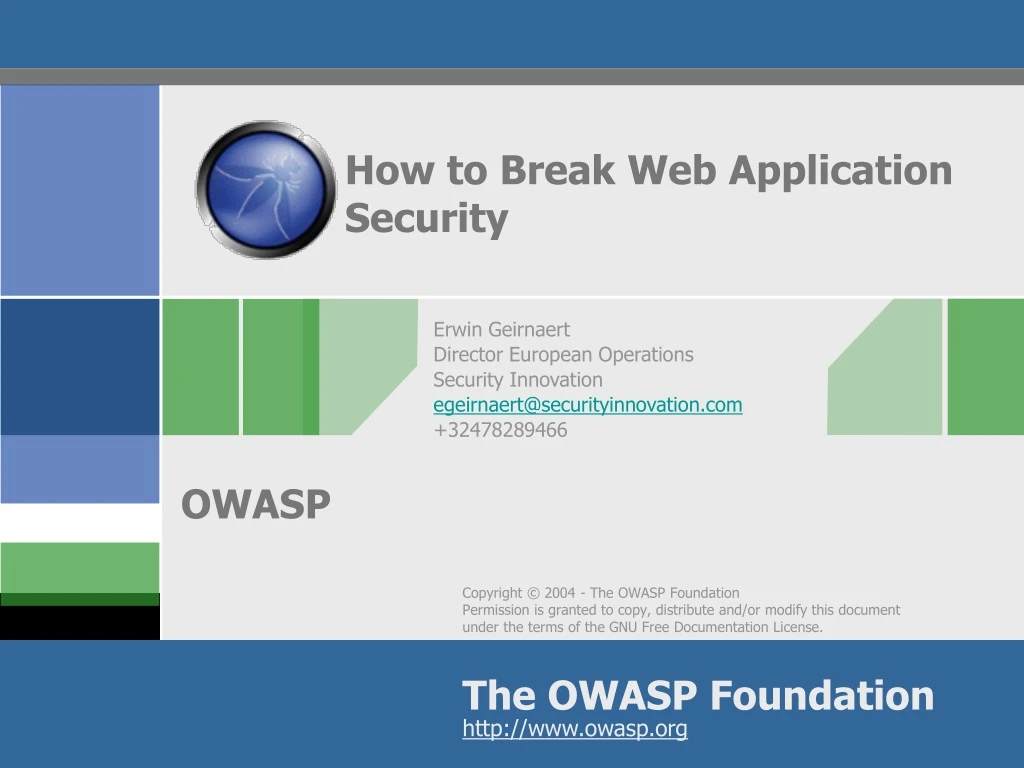 how to break web application security