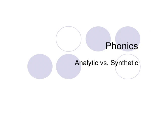 Phonics