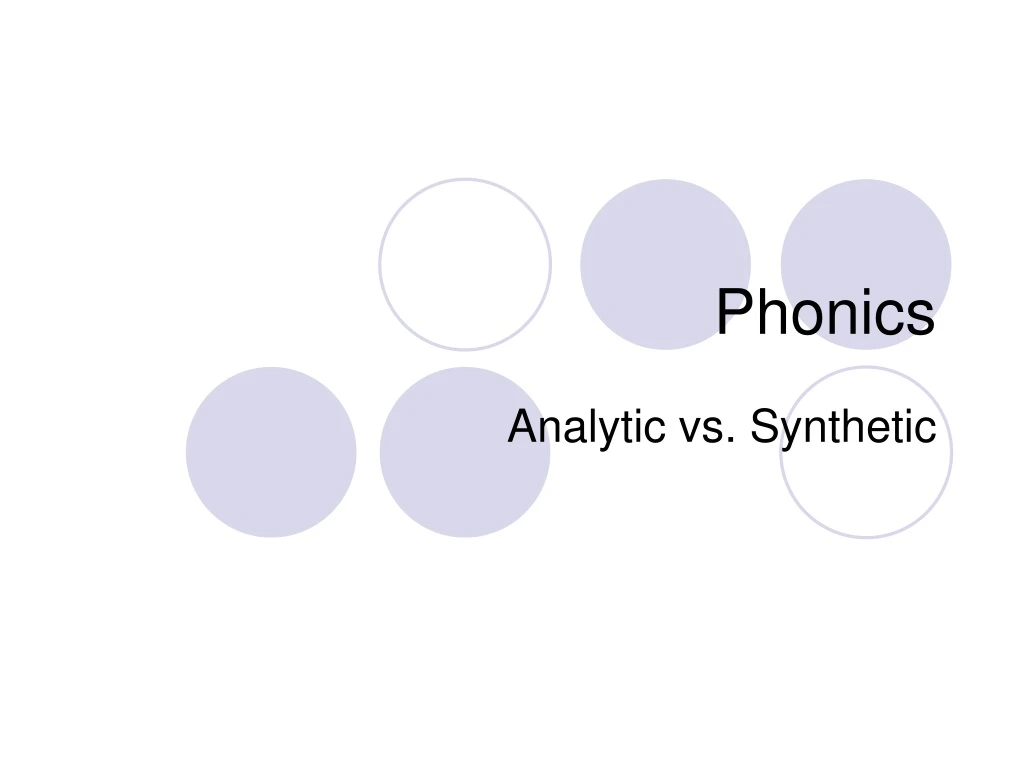 phonics