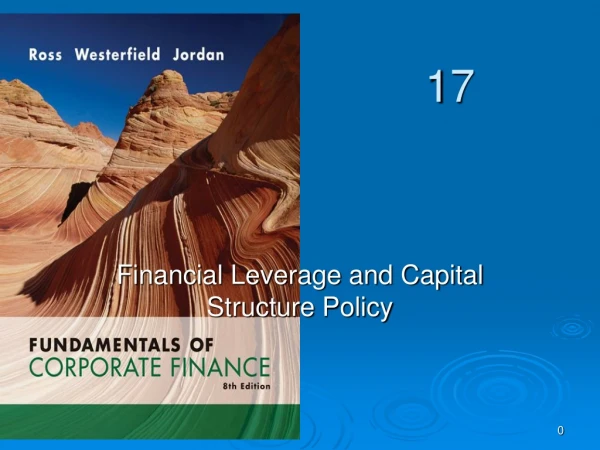 Financial Leverage and Capital Structure Policy