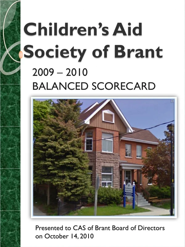 Children’s Aid  Society of Brant