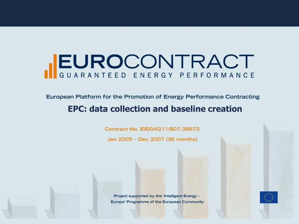 epc data collection and baseline creation