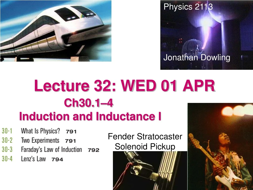 lecture 32 wed 01 apr