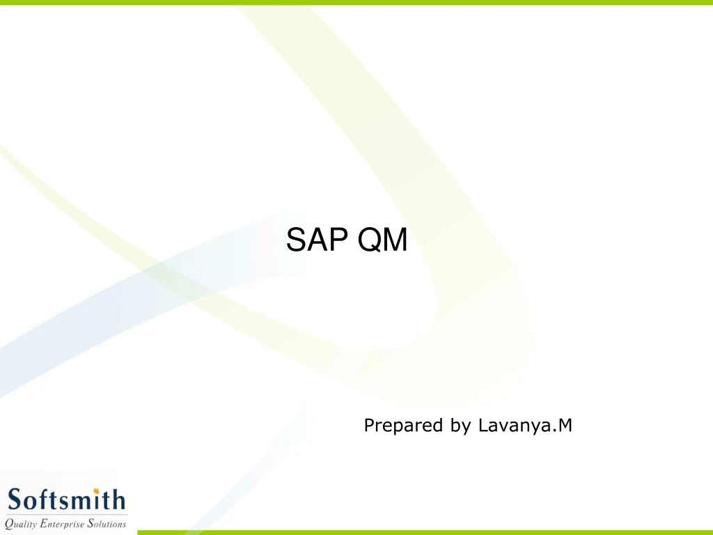 sap qm