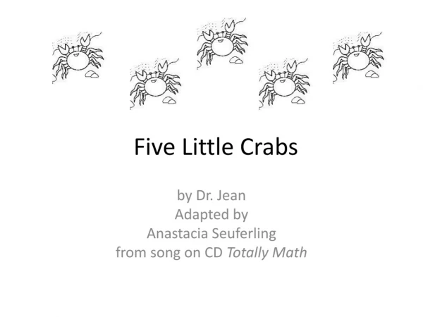 Five Little Crabs