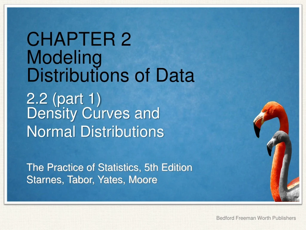 chapter 2 modeling distributions of data