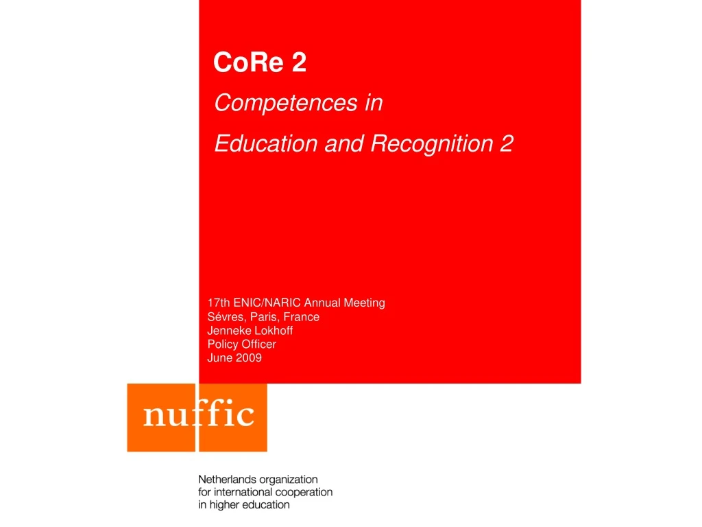 core 2 competences in education and recognition 2