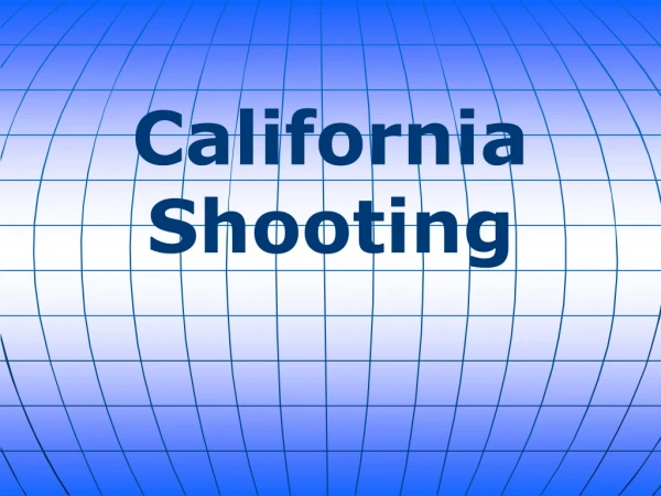 California Shooting