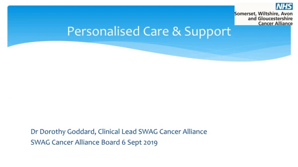 Personalised Care &amp; Support