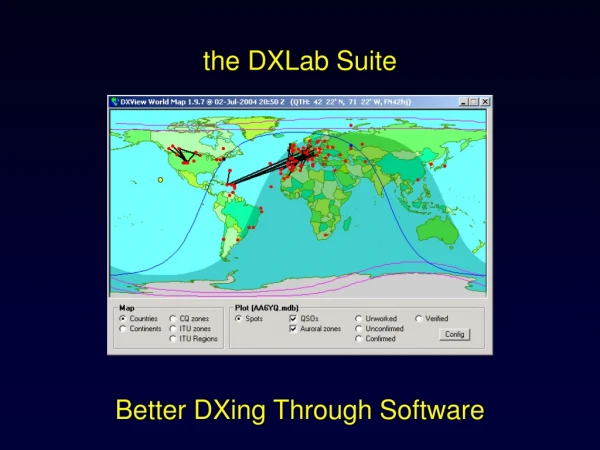 the DXLab Suite