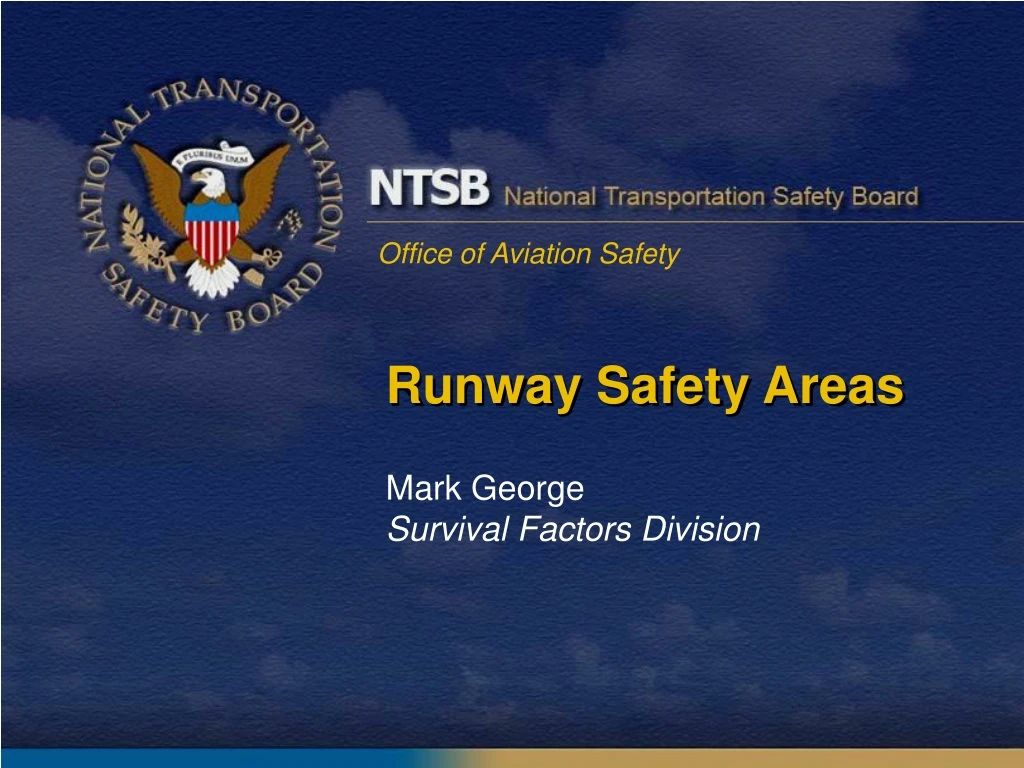 runway safety areas