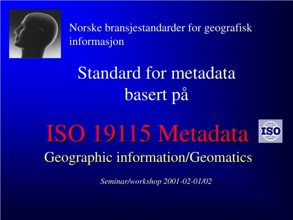 ISO 19115 Metadata