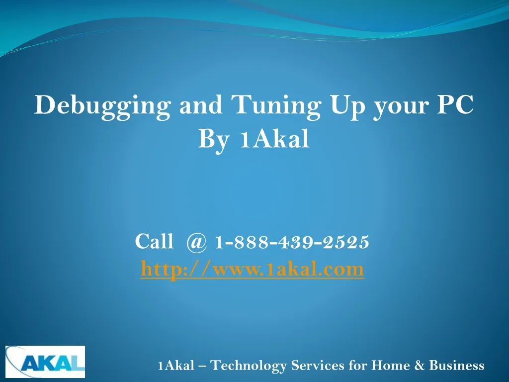 debugging and tuning up your pc by 1akal