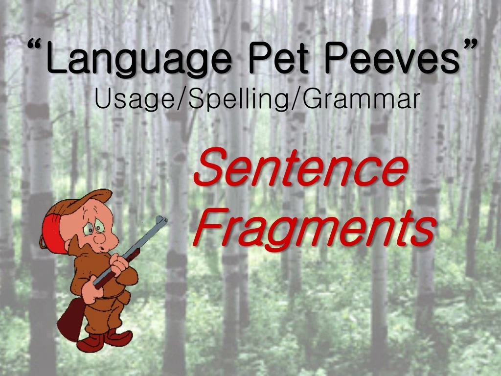 language pet peeves usage spelling grammar