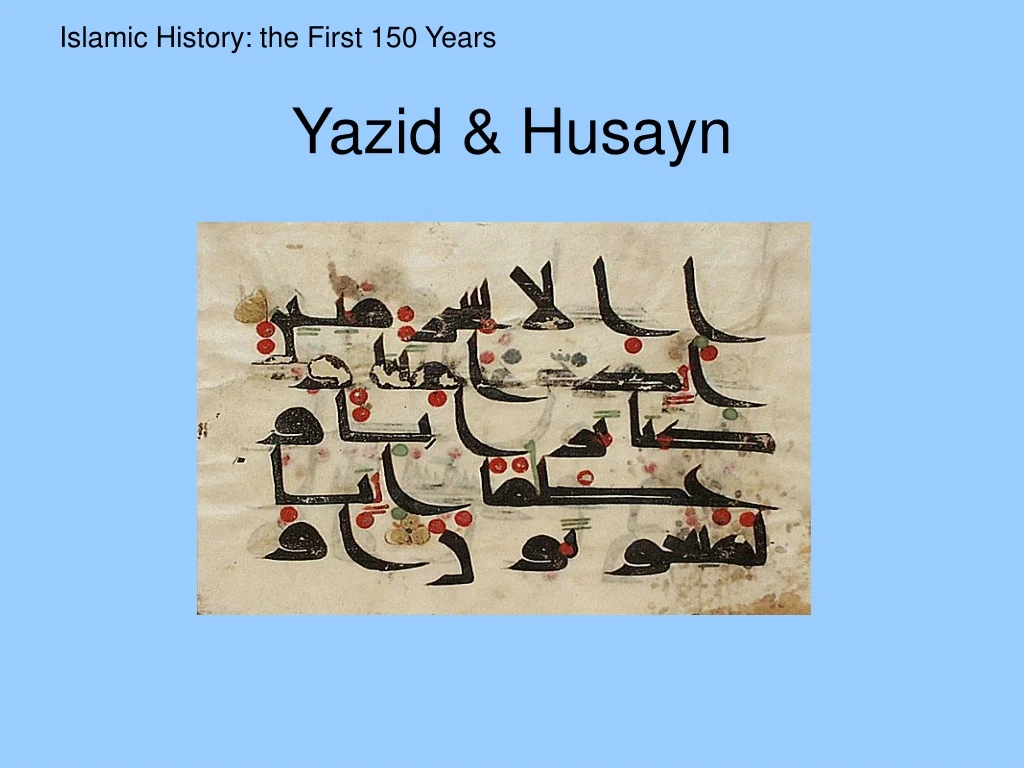 yazid husayn