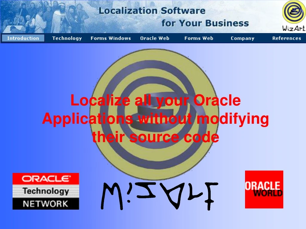 localize all your oracle applications without