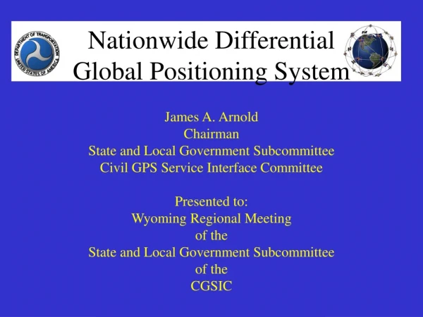 Nationwide Differential Global Positioning System