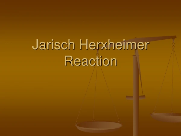 Jarisch Herxheimer Reaction