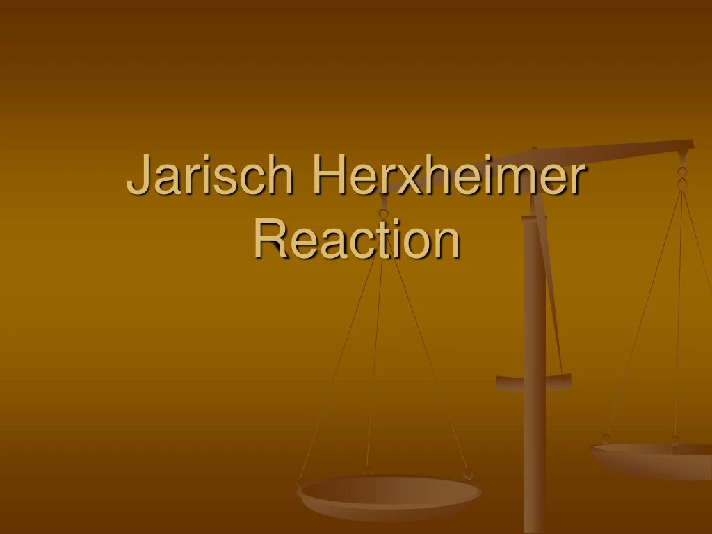 jarisch herxheimer reaction