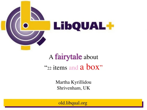 A  fairytale  about  “ 22  items  and a box ”