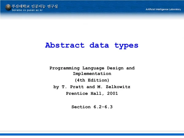 Abstract data types