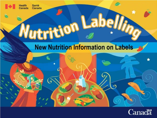 New Nutrition Information on Labels