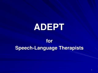 ADEPT - slide 1