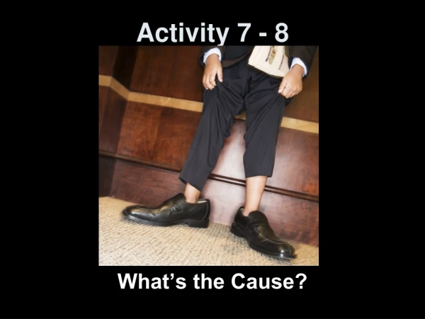 Activity 7 - 8