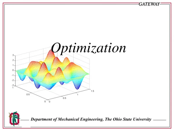 Optimization