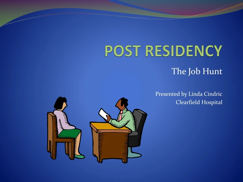 post residency