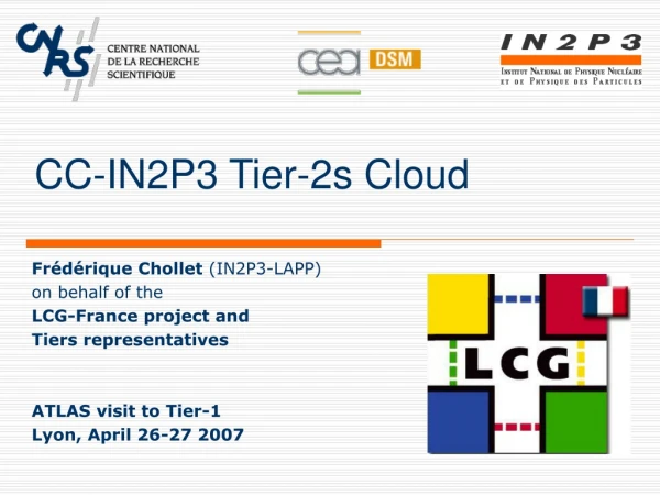 CC-IN2P3 Tier-2s Cloud
