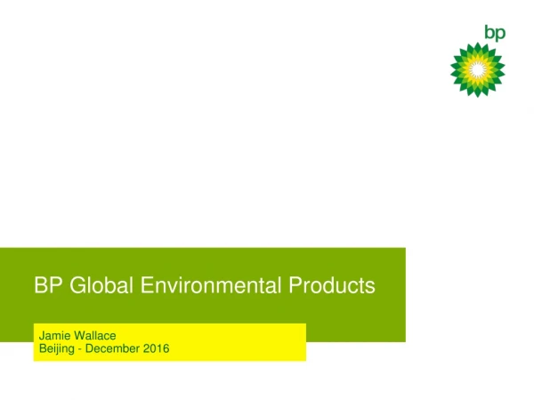 BP Global Environmental Products