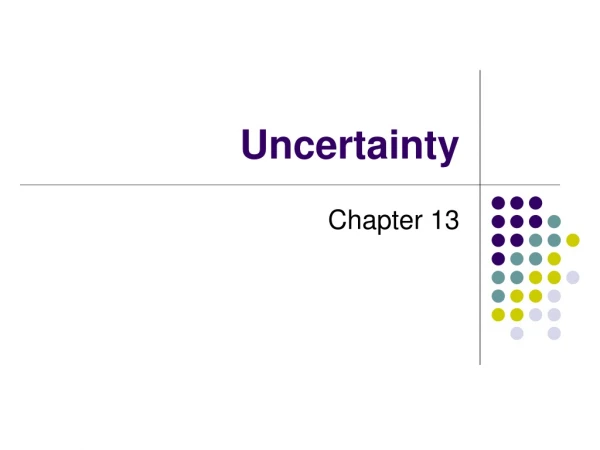 Uncertainty