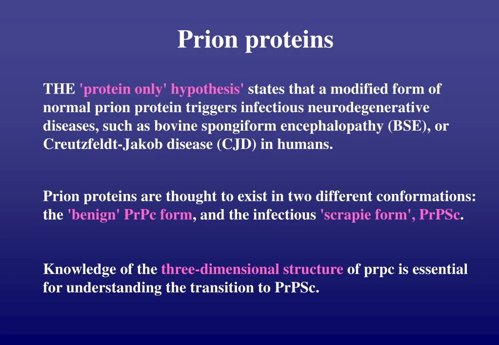 prion proteins