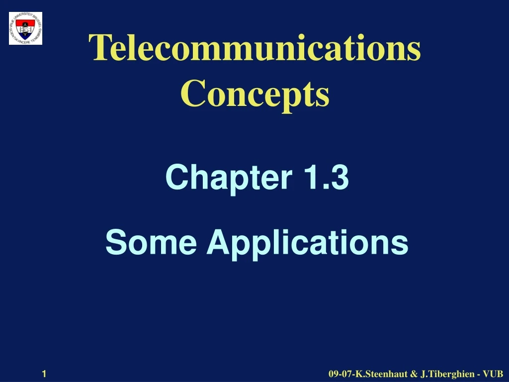 telecommunications concepts