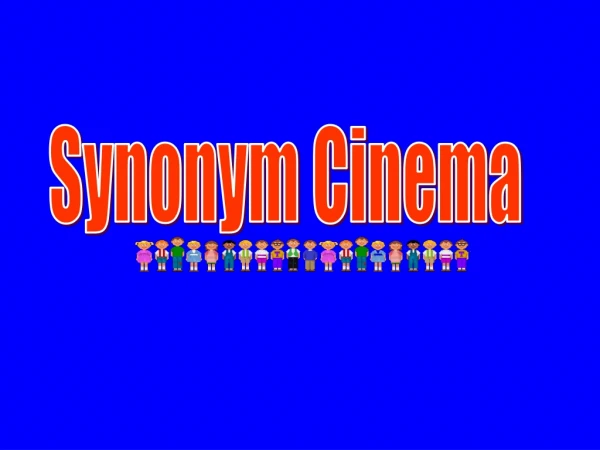 Synonym Cinema