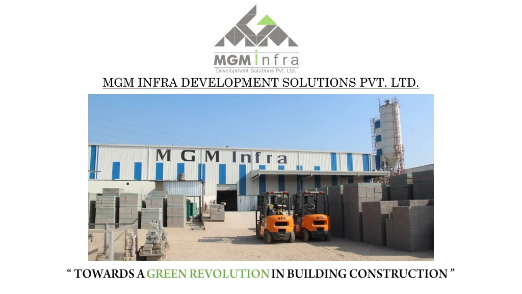 mgm infra development solutions pvt ltd