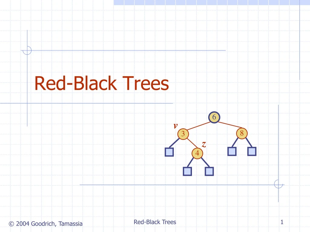 red black trees