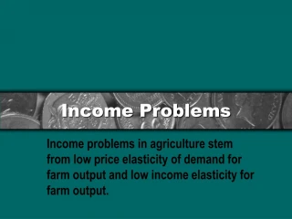 Income Problems - slide 1