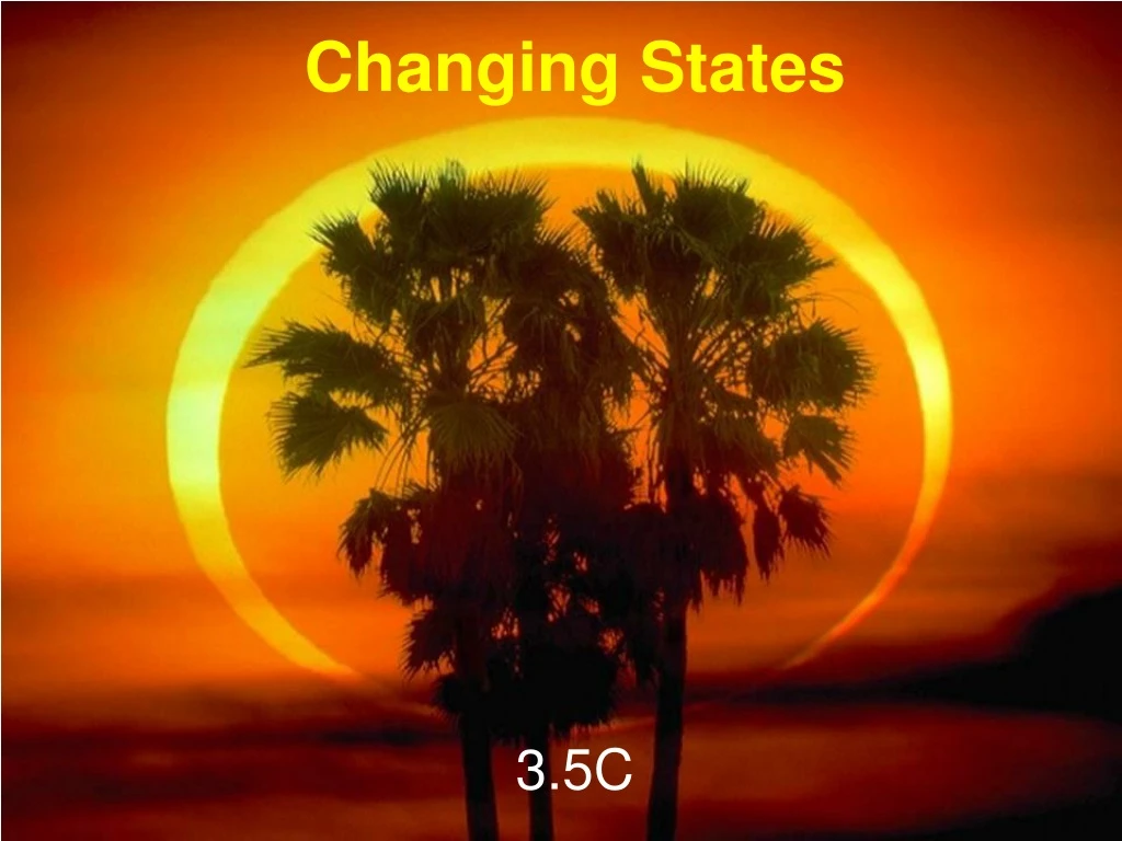 changing states