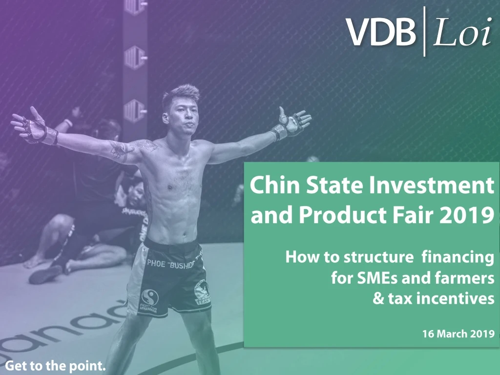 chin state investment and product fair 2019