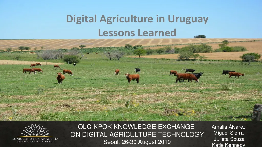digital agriculture in uruguay lessons learned