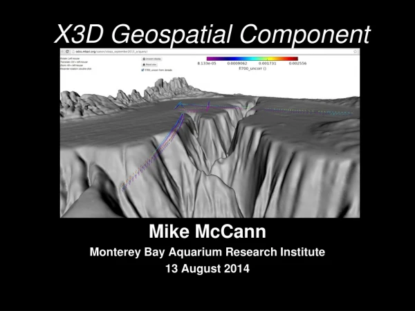 X3D Geospatial Component