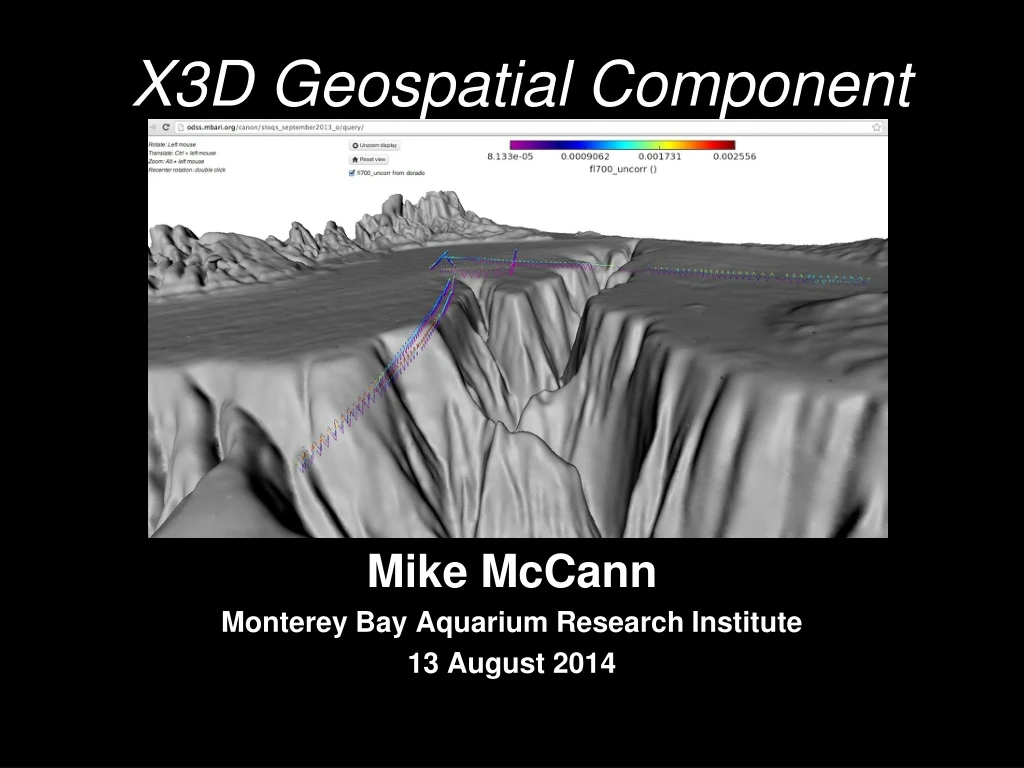 x3d geospatial component