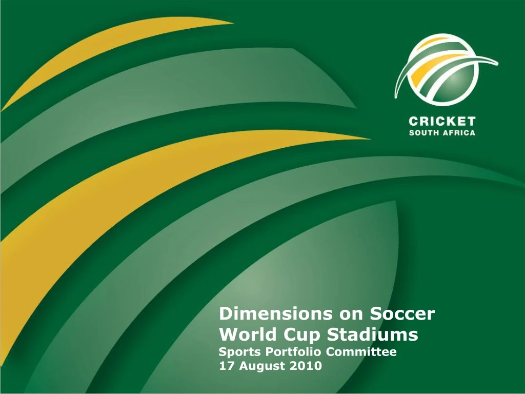 dimensions on soccer world cup stadiums sports