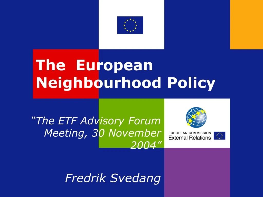 the european neighbourhood policy