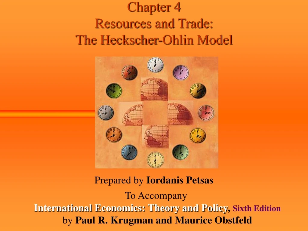 chapter 4 resources and trade the heckscher ohlin