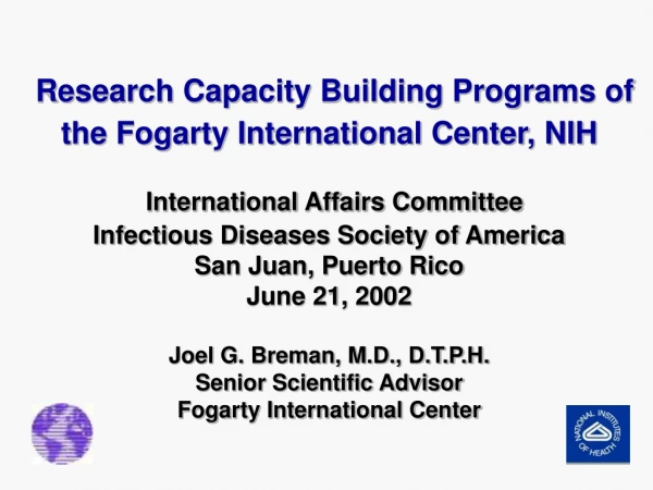 Fogarty International Center Science for Global Health