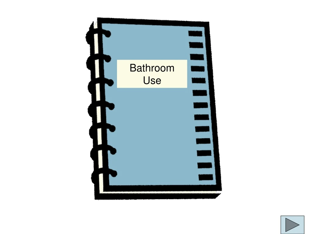 bathroom use